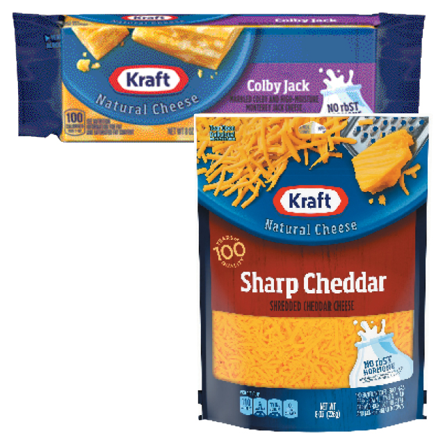 Kraft Shreds & Chunks