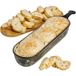 Crab Dip with Sliced Baguettes