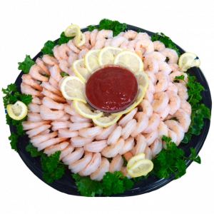 Cooked Cocktail Shrimp Tray