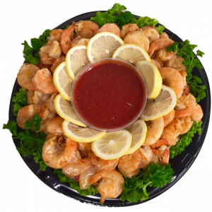 Steamed Seasoned XL Shrimp Tray