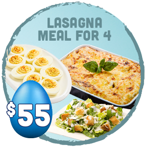 Lasagna Meal - Serves 4