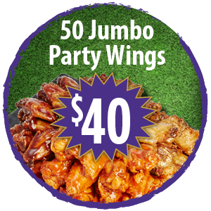 50 Count Wings - $40