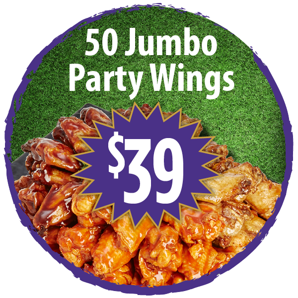 50 Count Wings - $39
