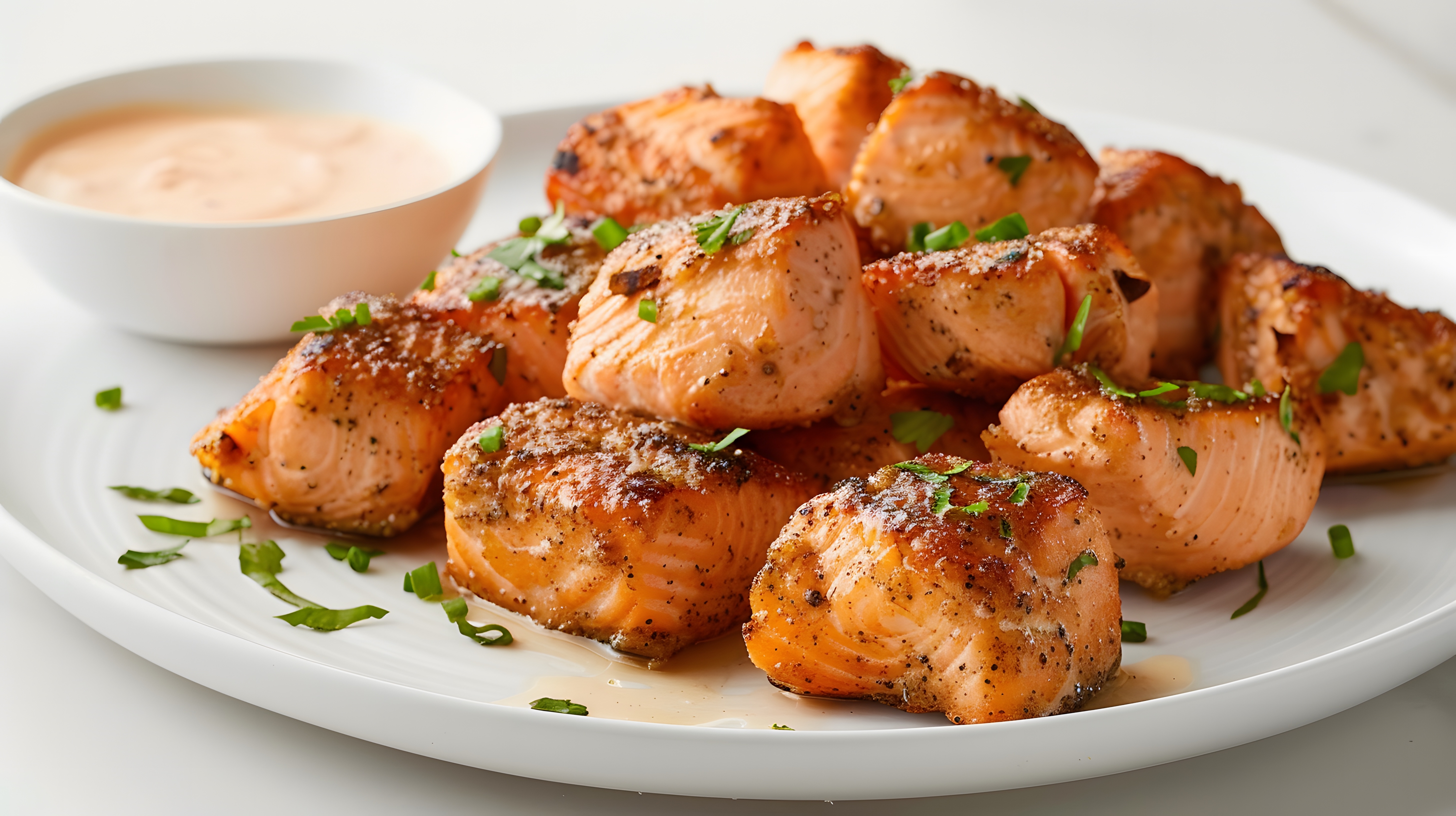 Bang Bang Salmon Bites