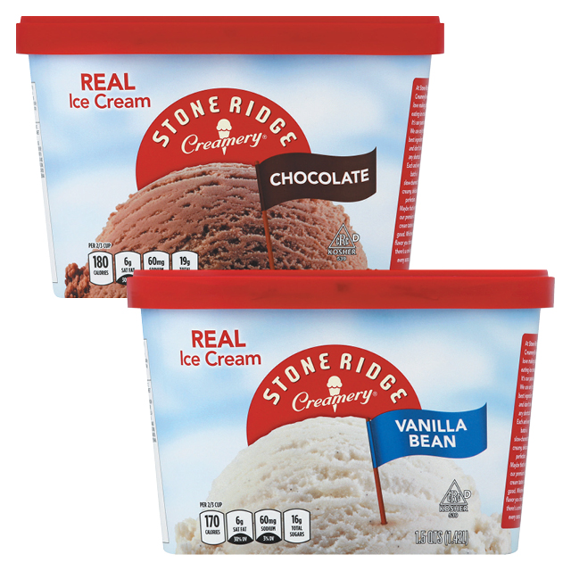 Stone Ridge Creamery Ice Cream