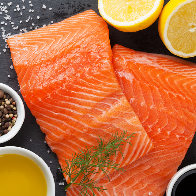 Fresh Atlantic Salmon Fillet Portions