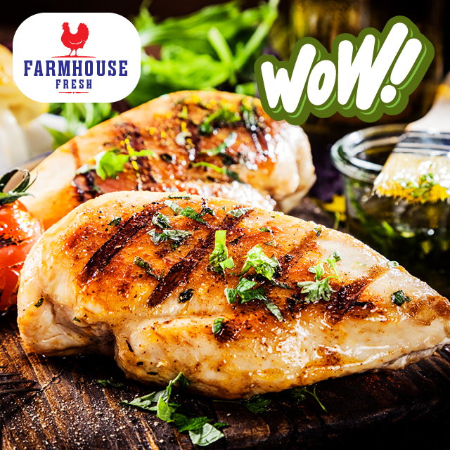 Fresh Boneless Chicken Breasts