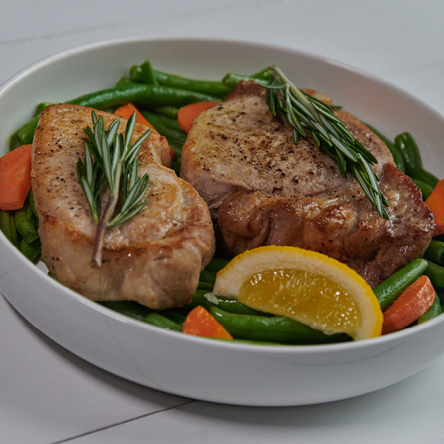 Center Cut Boneless Pork Chops 