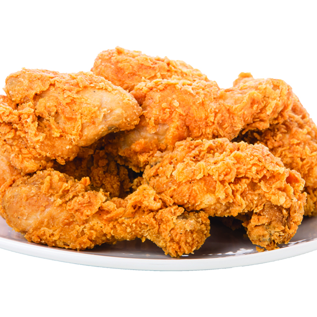Store Prepared Hand-Breaded Fried Chicken 