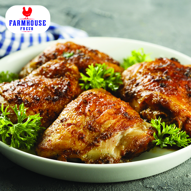 Fresh, Grade A Boneless Chicken Thighs 