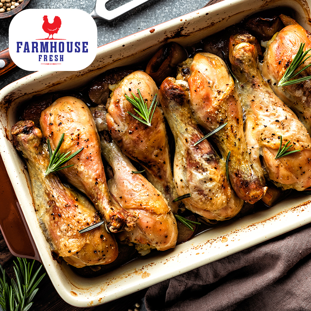 Fresh, Grade A Chicken Drumsticks