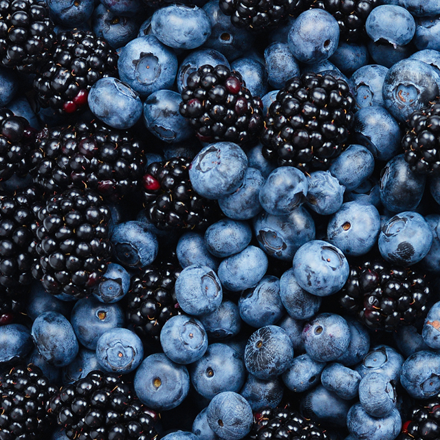 Blueberries/ Blackberries