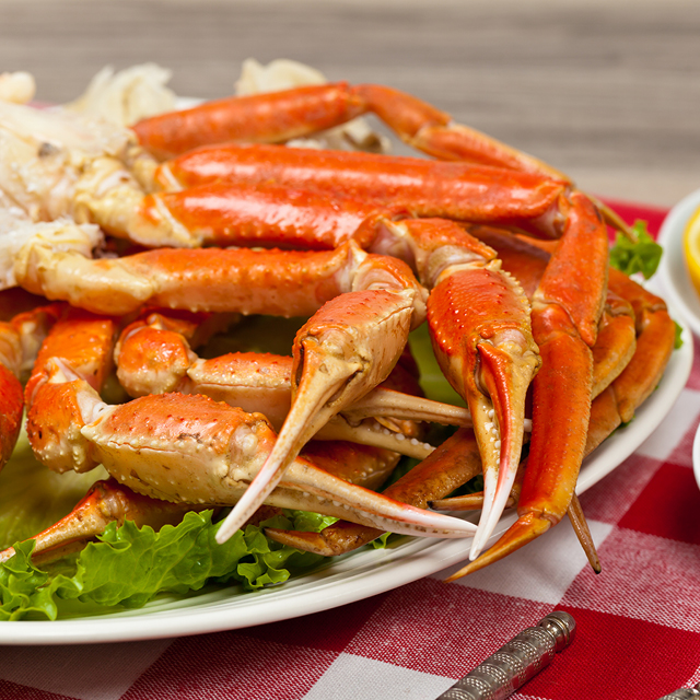 Large Snow Crab Clusters