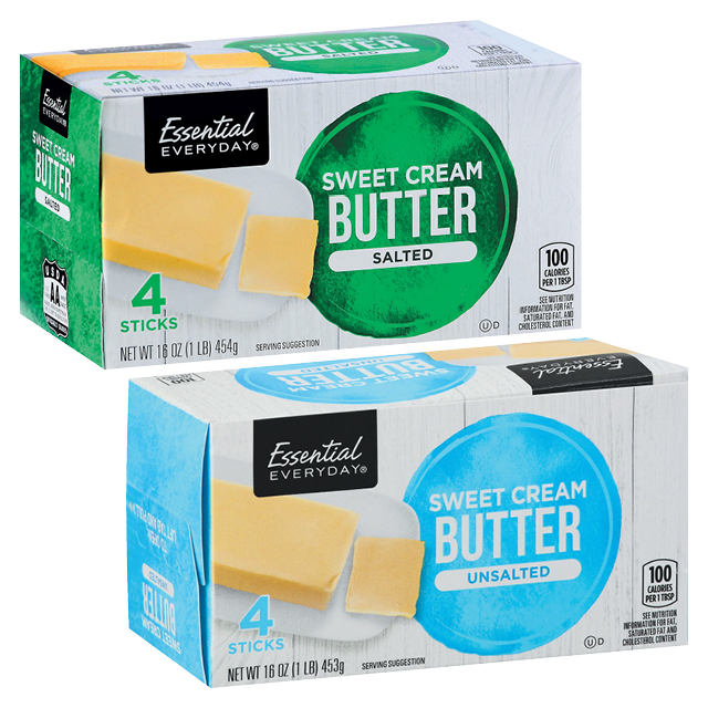 Essential Everyday Butter Quarters 