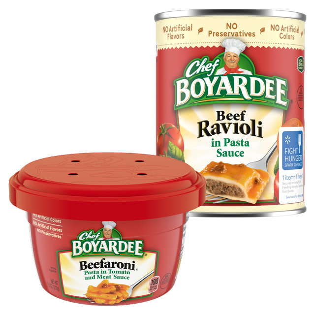 Chef Boyardee Pasta 