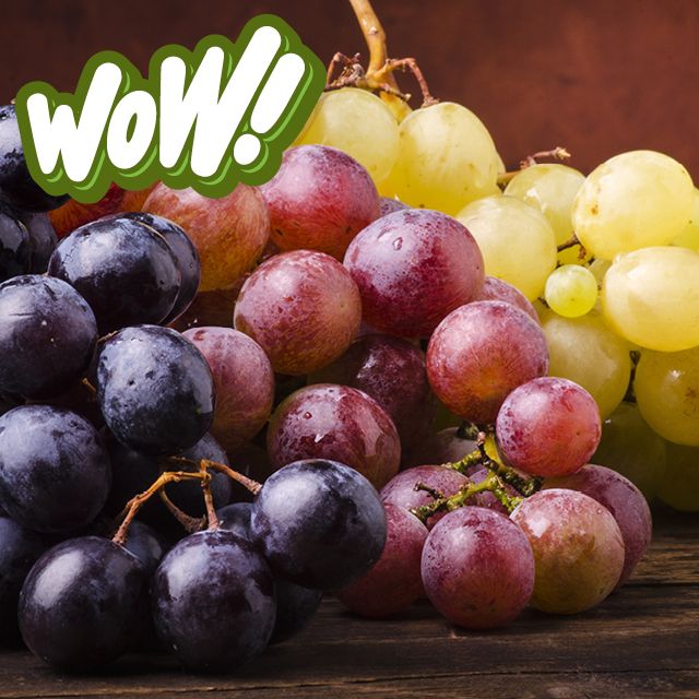 Black/White/Red Grapes