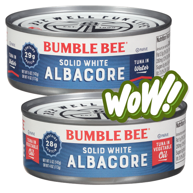 Bumble Bee Solid White Tuna 