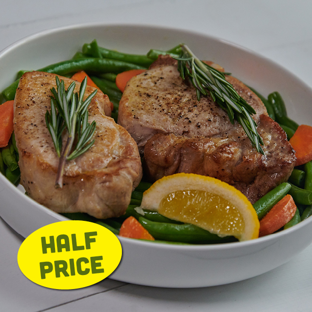 Fresh Boneless Sirloin Pork Chops 