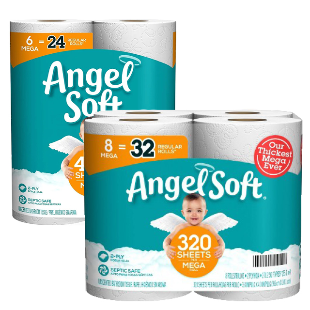 Angel Soft Bath Tissue