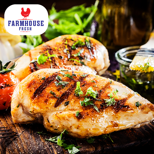 Fresh Boneless Chicken Breasts 