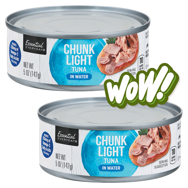 Essential Everyday Chunk Light Tuna In Water