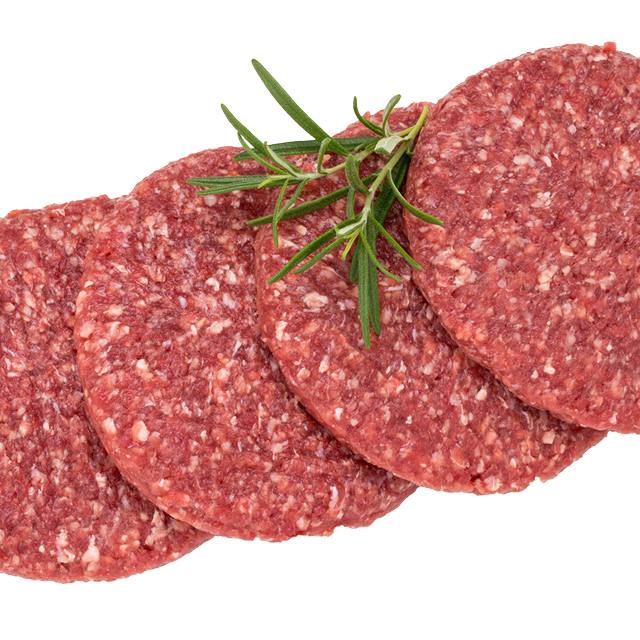 In-Store Prepared Gourmet Beef Patties 