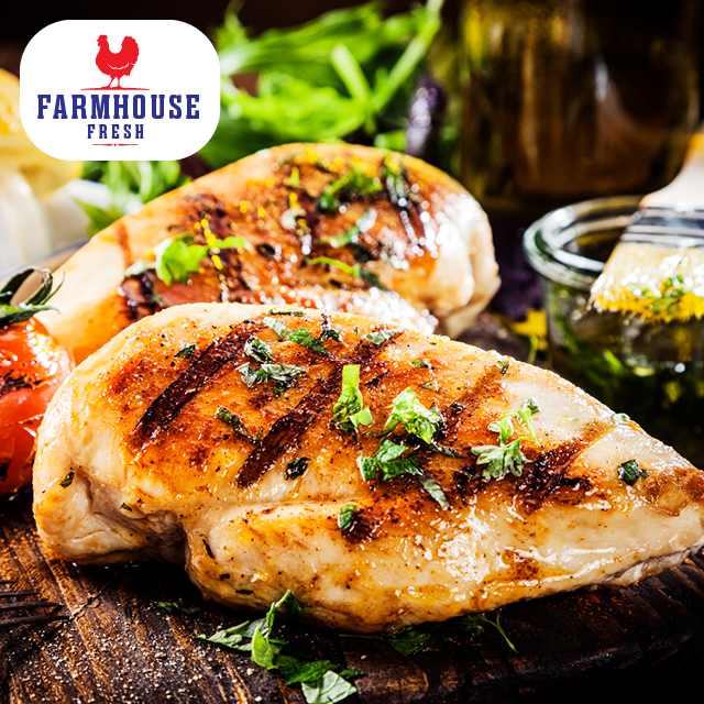 Fresh Grade A Boneless Chicken Breasts