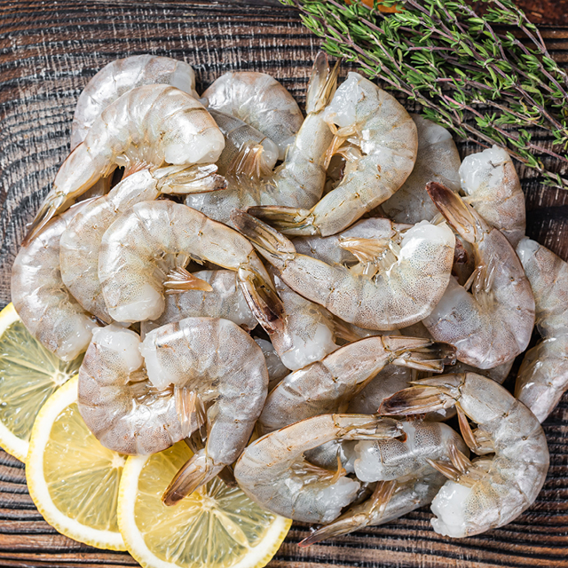 Ex-Jumbo Raw EZ Peel White Shrimp 