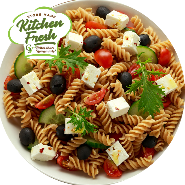 BLT Pasta or Greek Pasta Salad