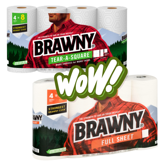 Brawny Paper Towels 