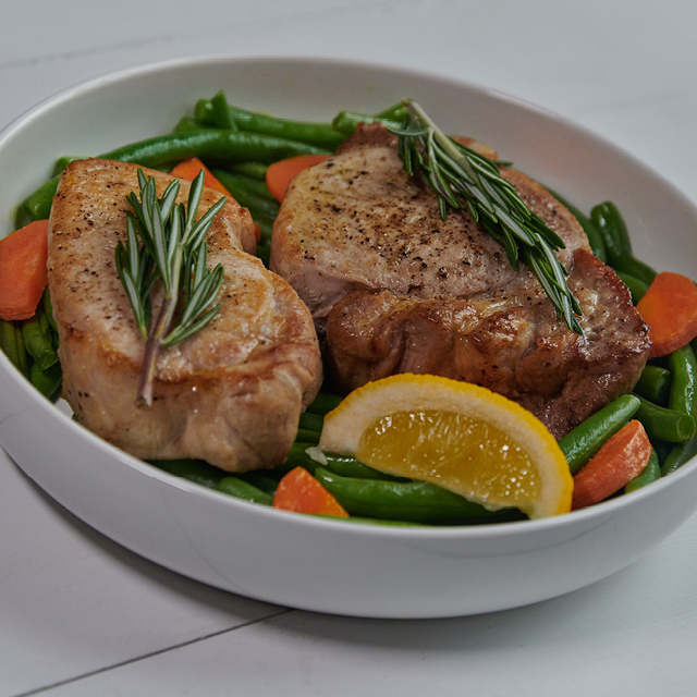 Fresh Boneless Sirloin Pork Chops