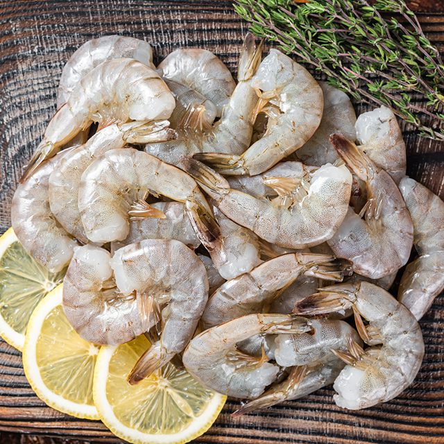 Ex-Large Raw EZ Peel White Shrimp