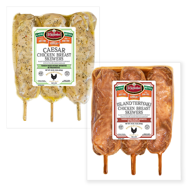 Demakes Chicken Skewers 