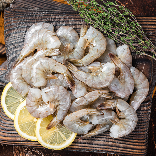 Ex-Large Raw EZ Peel White Shrimp