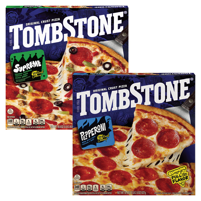 Tombstone Frozen Pizza 