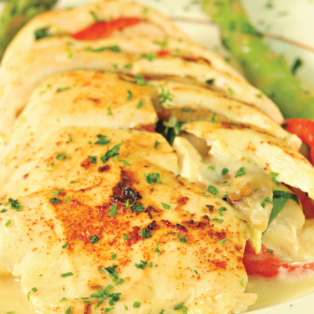 Stuffed Flounder Fillet w/ Lump Crabmeat