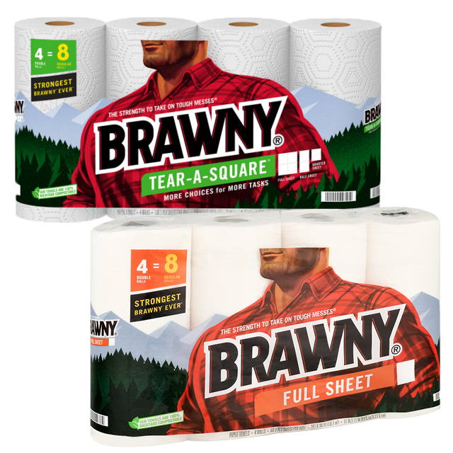 Brawny Paper Towels 