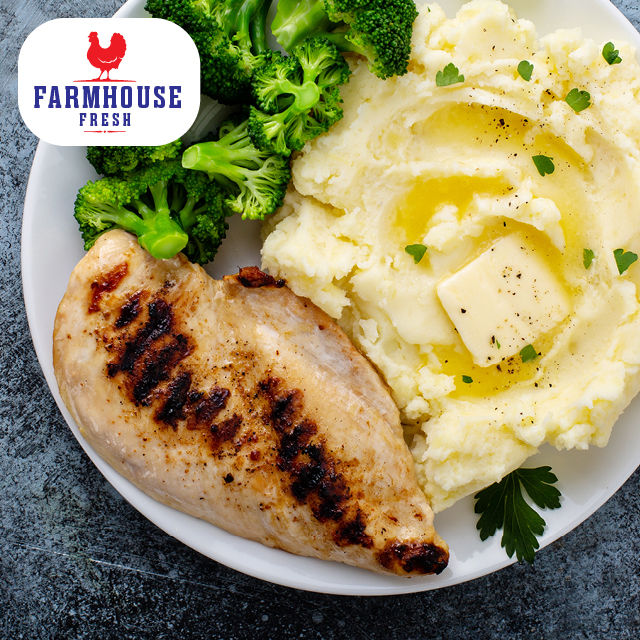 Fresh, Grade A Boneless Chicken Breasts 