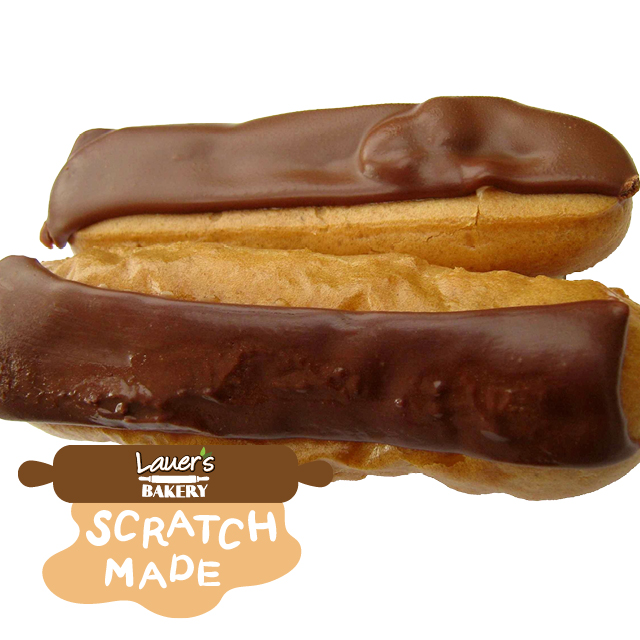 Coconut or Chocolate Iced Long John Donuts