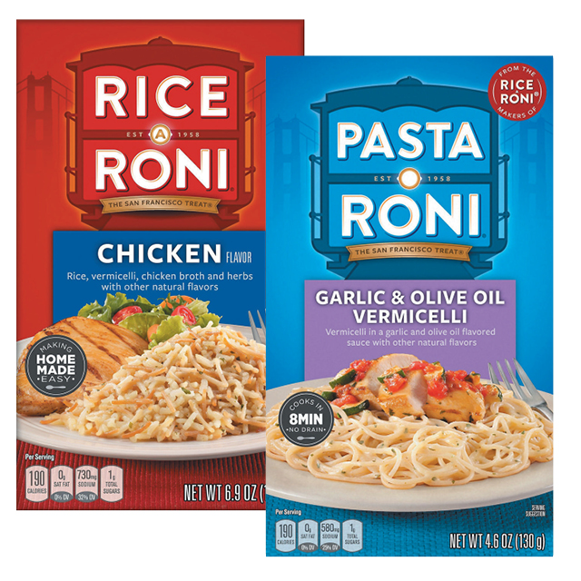 Pasta or Rice-A-Roni 