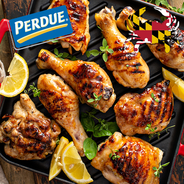 Fresh Perdue Farms Chicken Drumsticks or Thighs