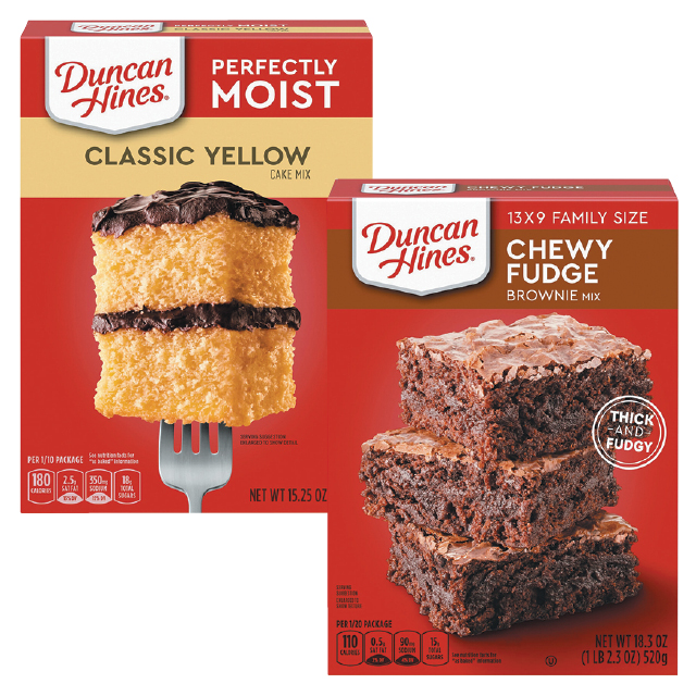 Duncan Hines Cake or Brownie Mix