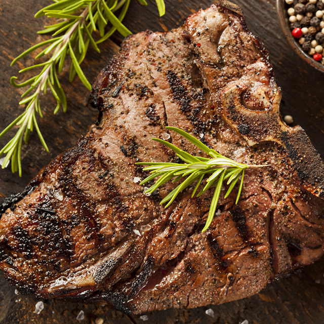 Fresh Beef  T-Bone or Porterhouse Steak